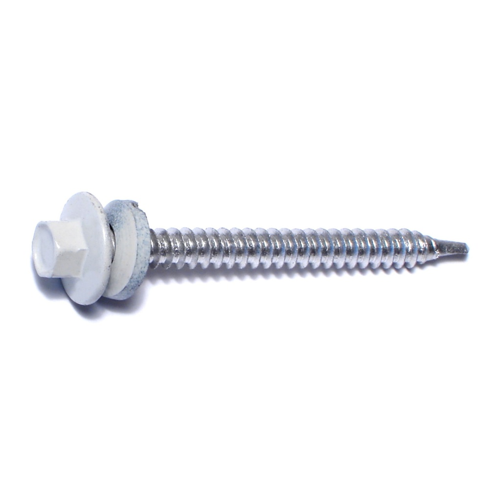 10 x 2 Pl Brn Scr White