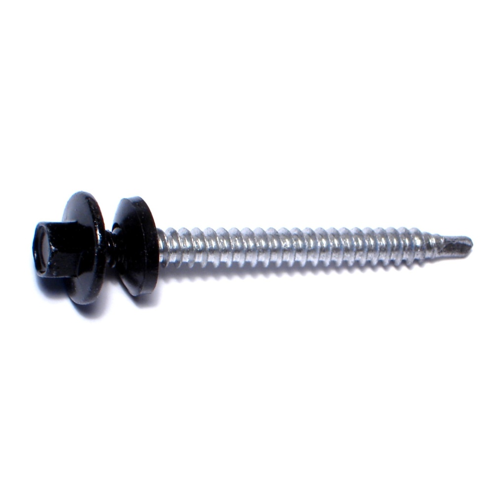 10 x 2 Pl Brn Scr Black