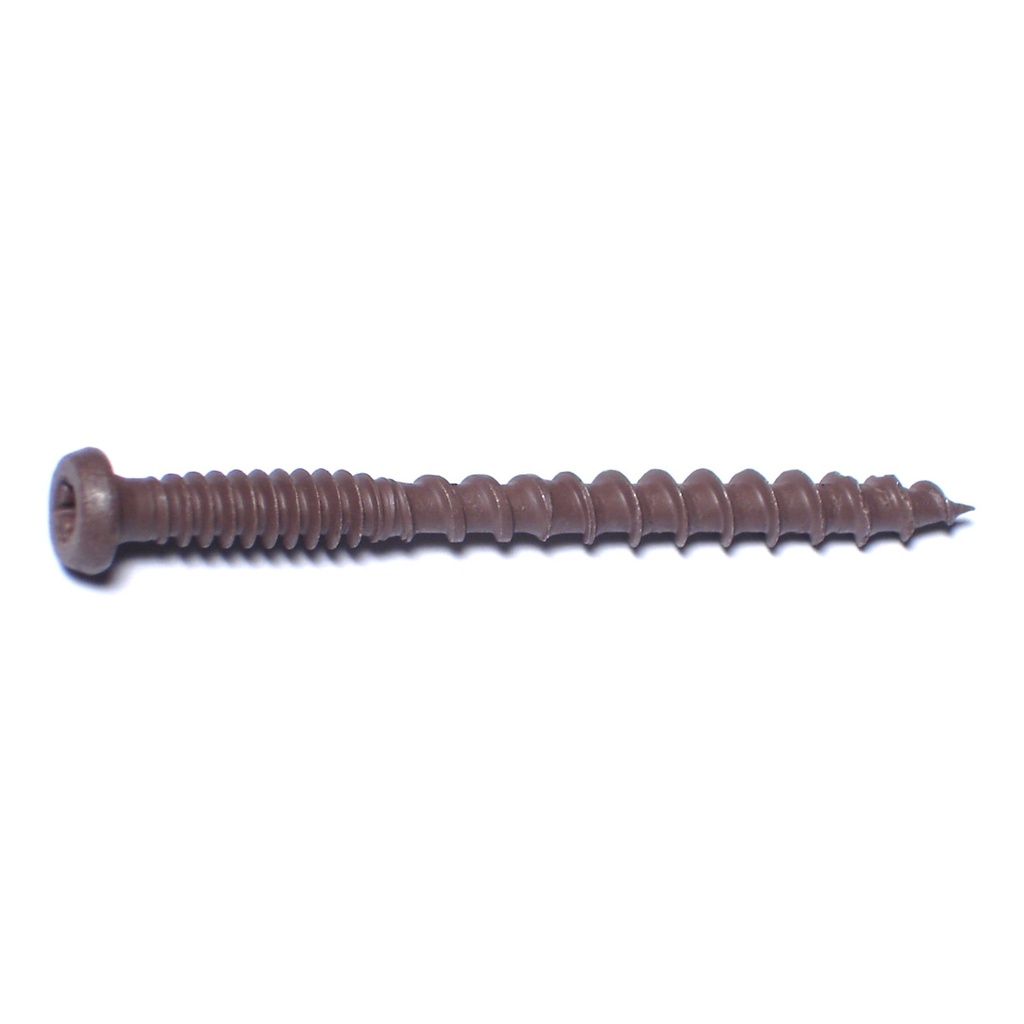 10 x 2-1/2 Cmp Deck Scr Brn