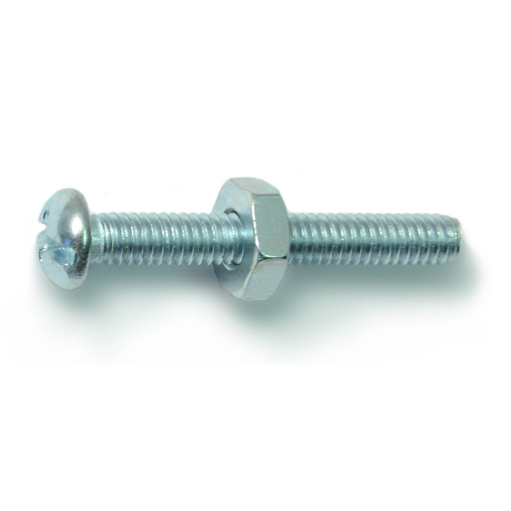 8-32 x 1-1/4Combo Rd Mach Zn