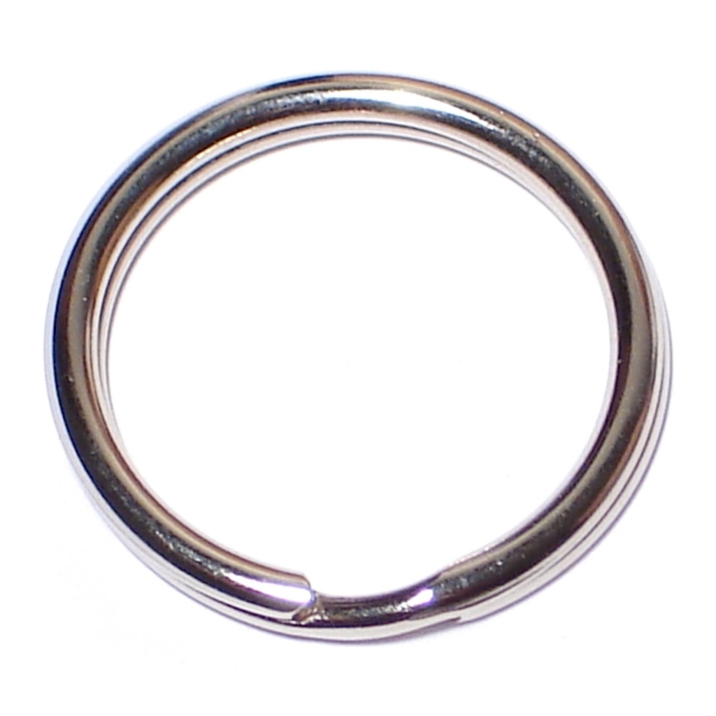 3/4" Splt Key Ring Ni
