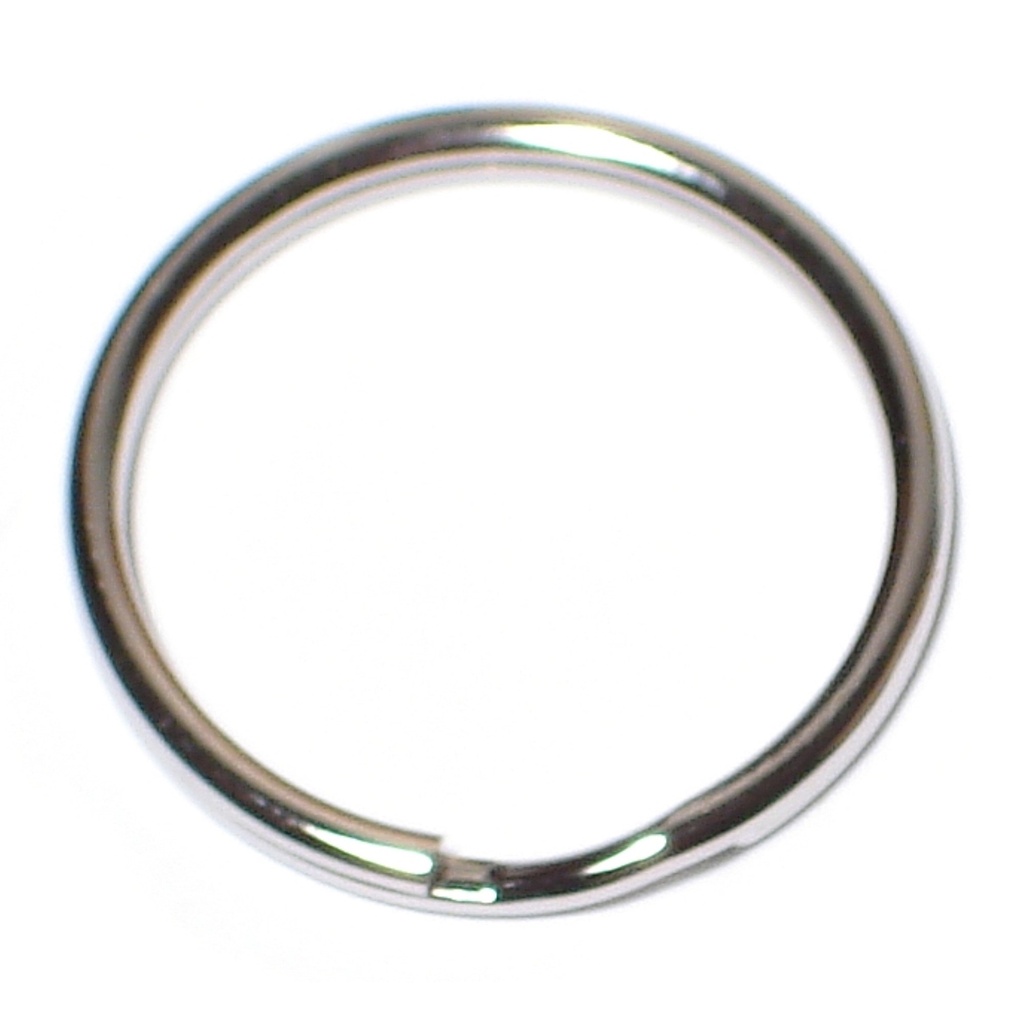 7/8" Splt Key Ring Ni