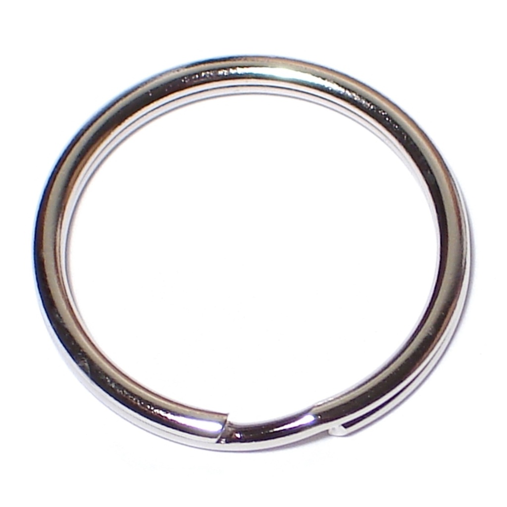 1" Splt Key Ring Ni