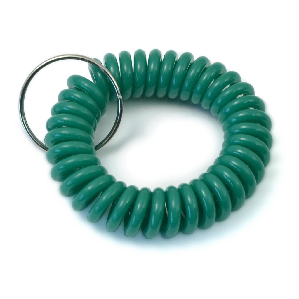 Asst Color Wrist Coil KyRng