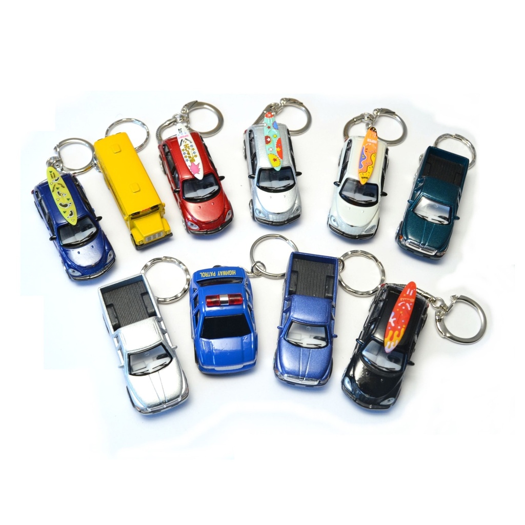 Assorted Toy Car Key Chn
