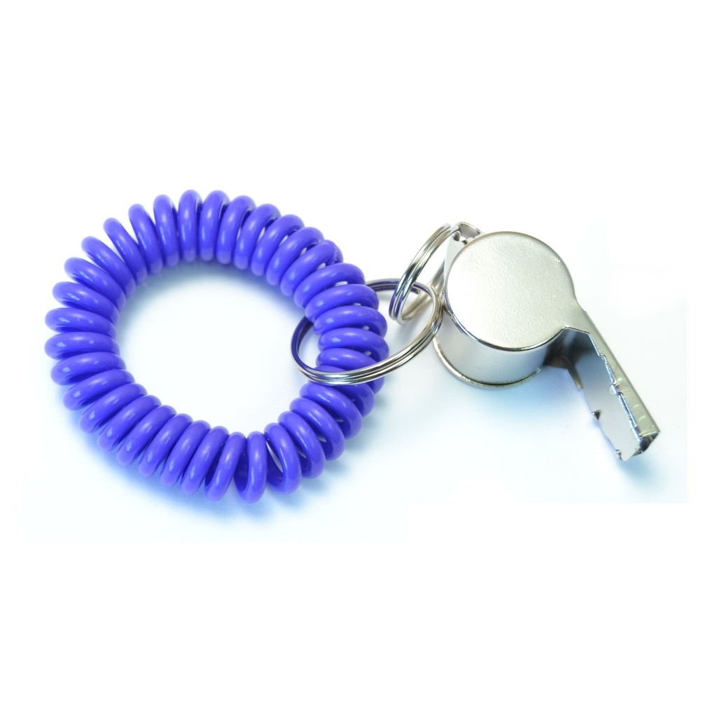 Asst Color Sprl Wrst Whistl