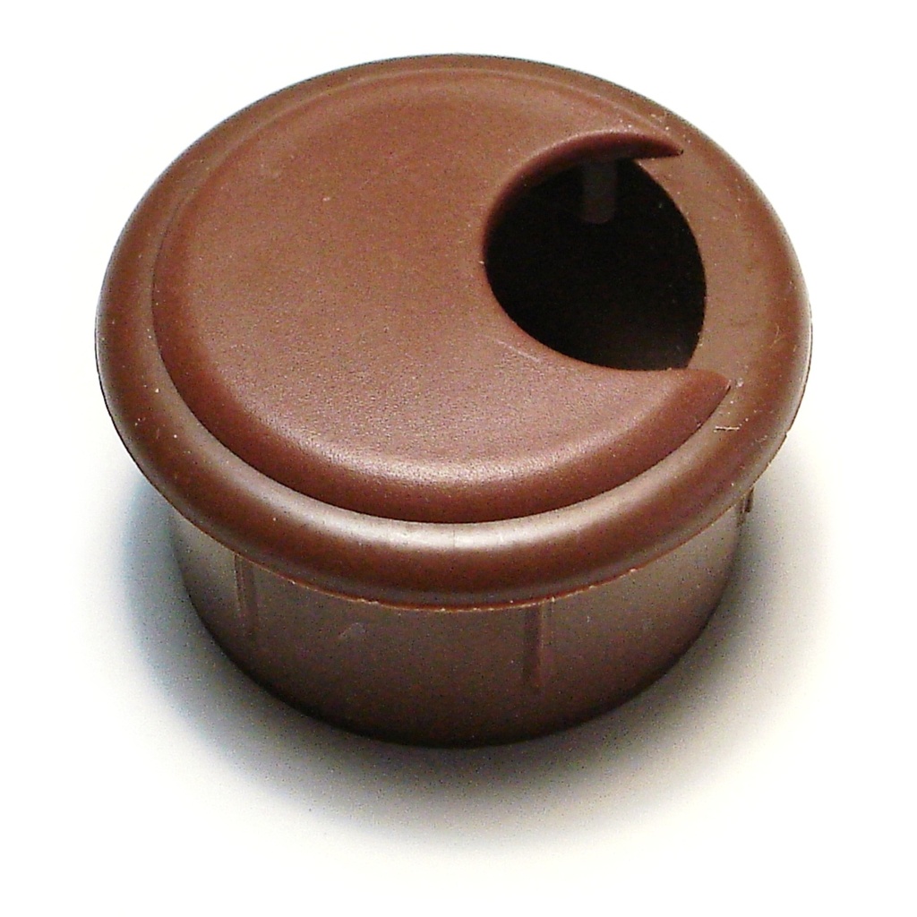 1-1/2 Brown Computer Grommet