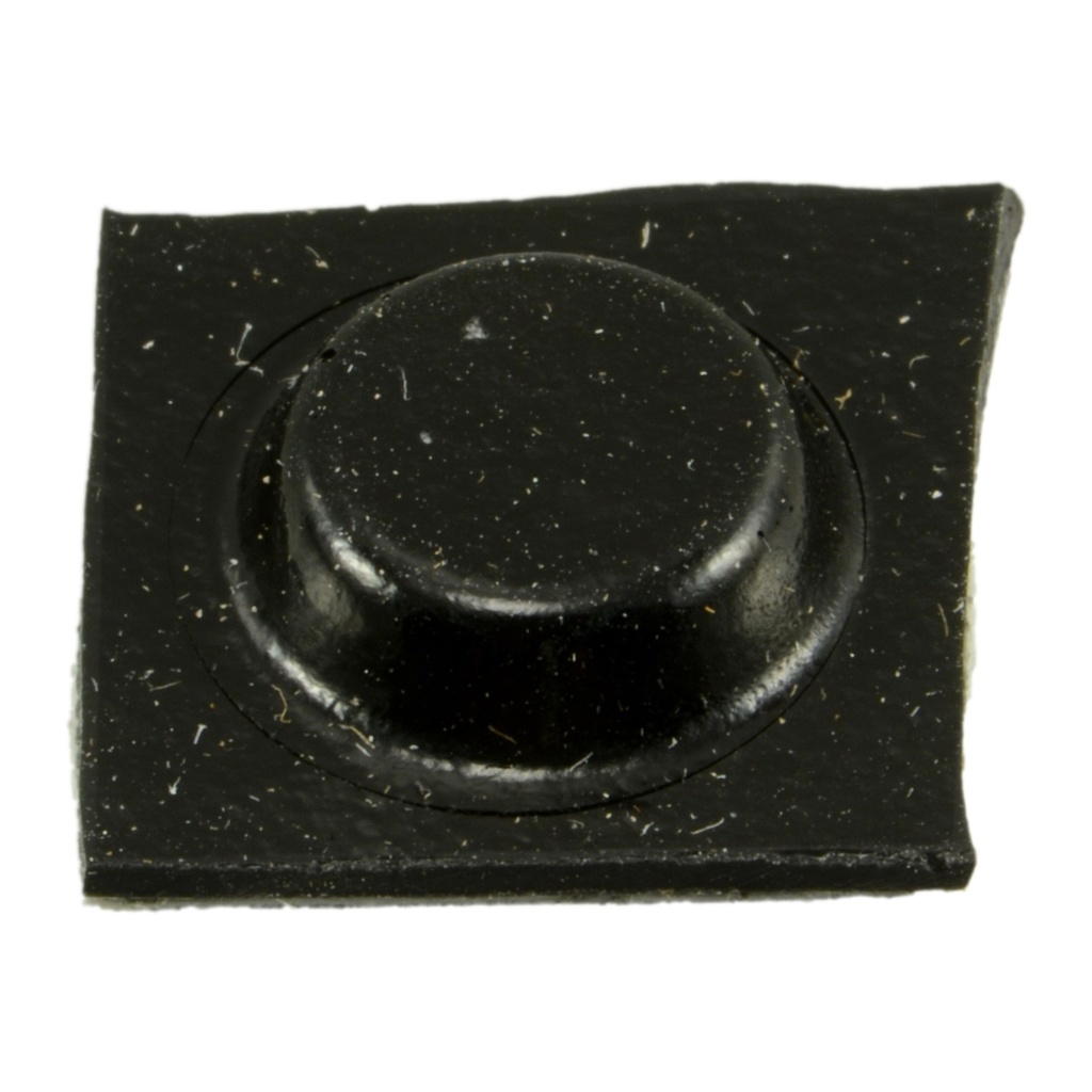 1/2" Adh Rub Bump Blk