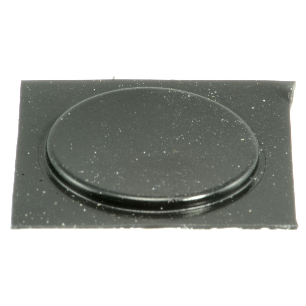 1-1/4" Adh Rub Bump Blk