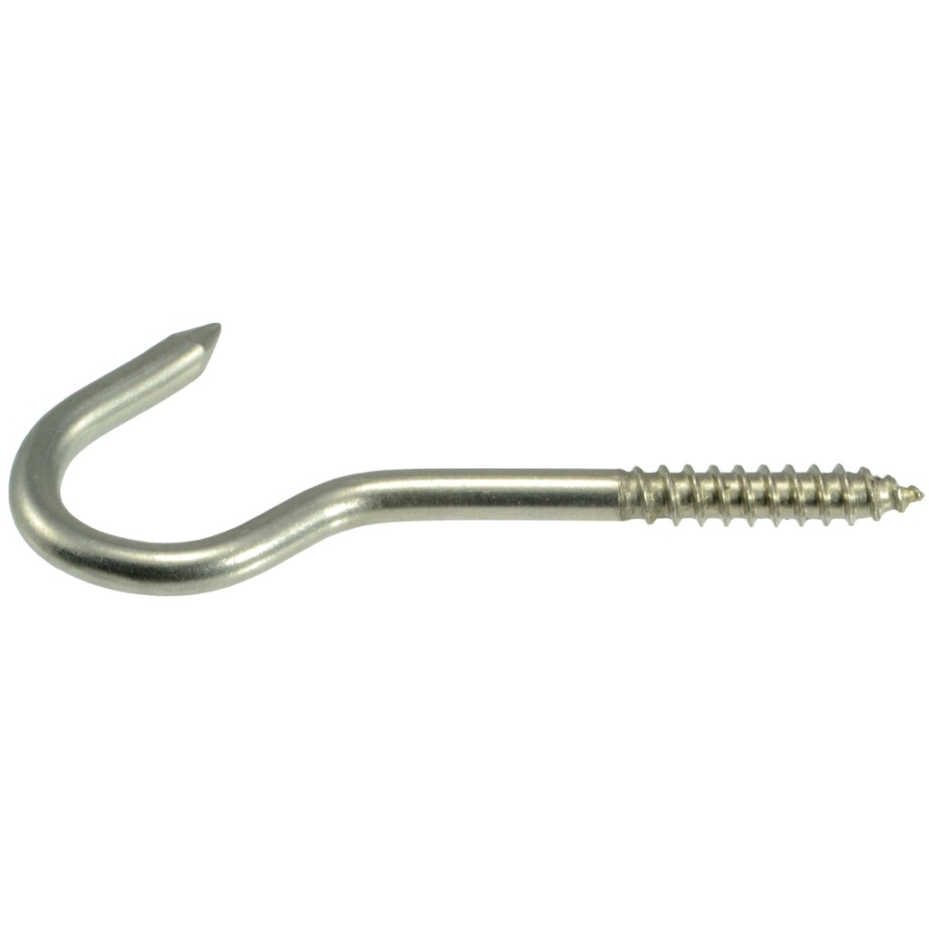 5/16 x 4-1/2 Screw Hooks SS
