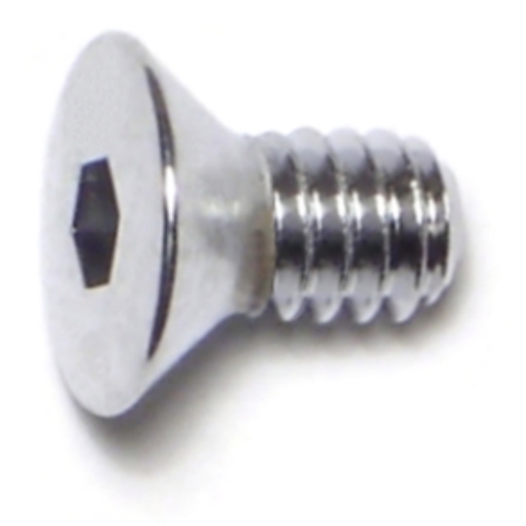 1/4-20 x 1/2 Flat Socket Chrm