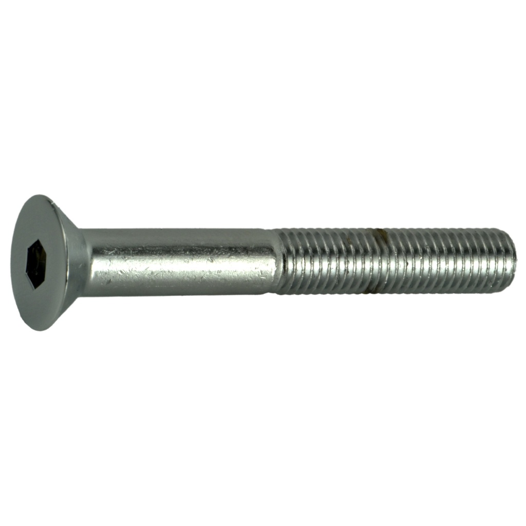 1/4-28 x 2 Flat Socket Chrm