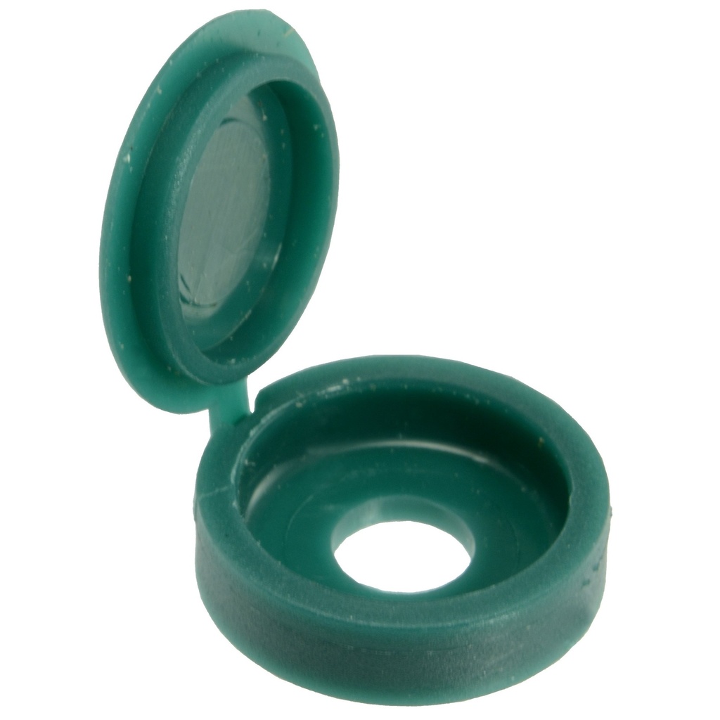 #8-10 Hinge Cap Green