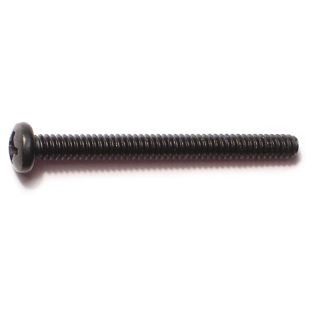 6-32 x 1-1/2 Ph Pan MS Black