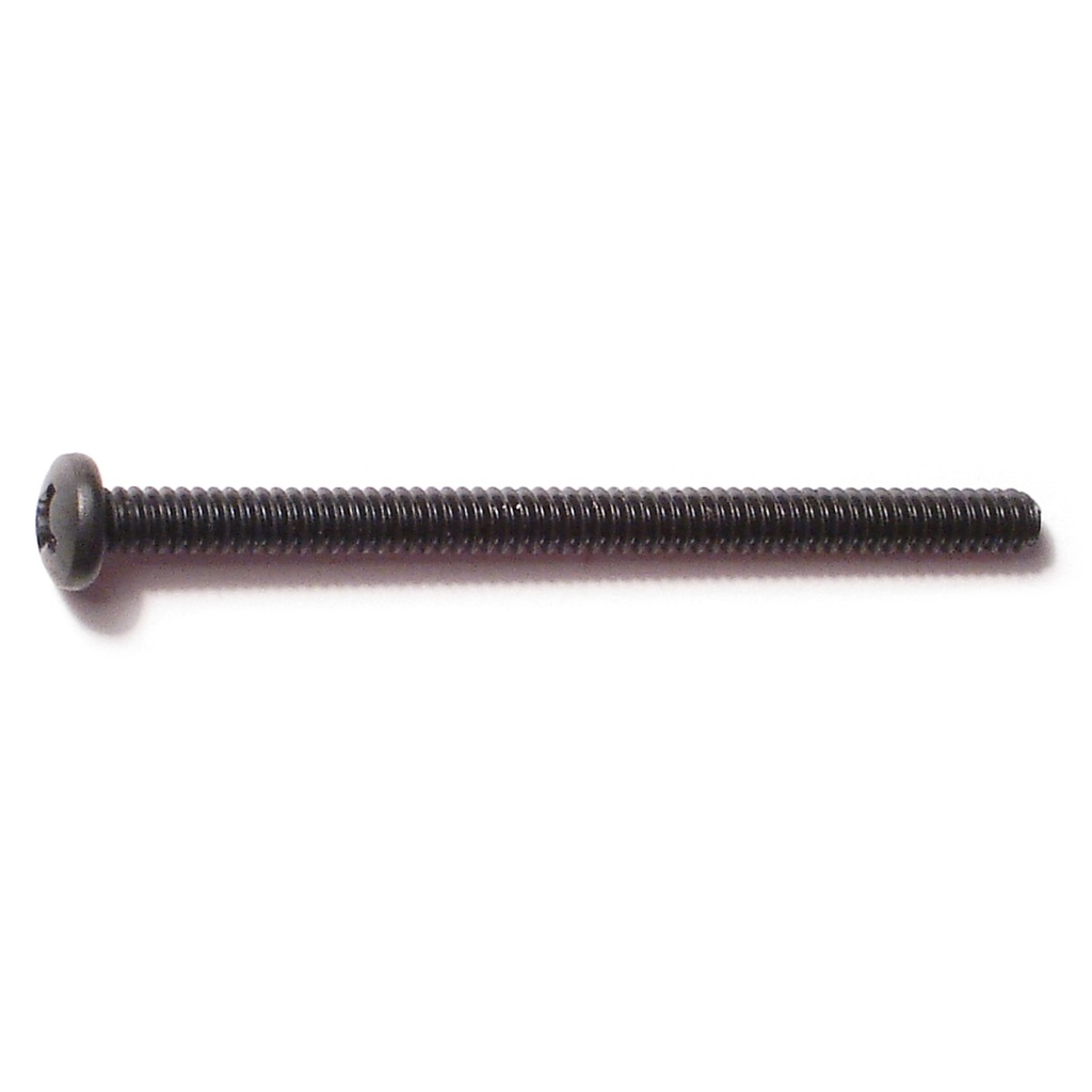 6-32 x 2 Ph Pan MS Black