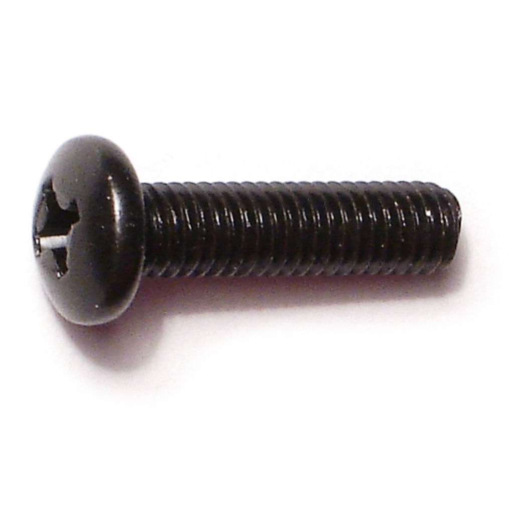 10-32 x 3/4 Ph Pan MS Black