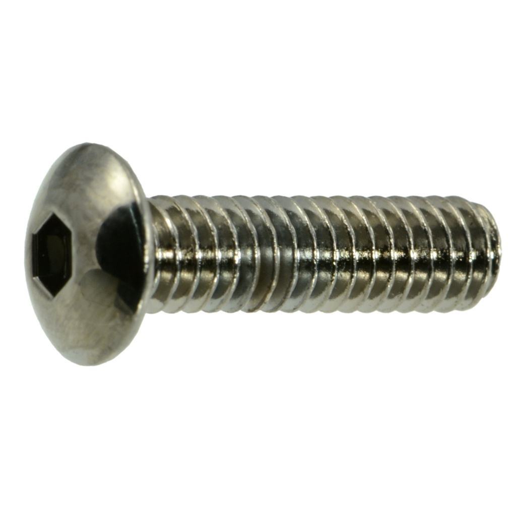 8-32 x 5/8 Button Sckt BChr