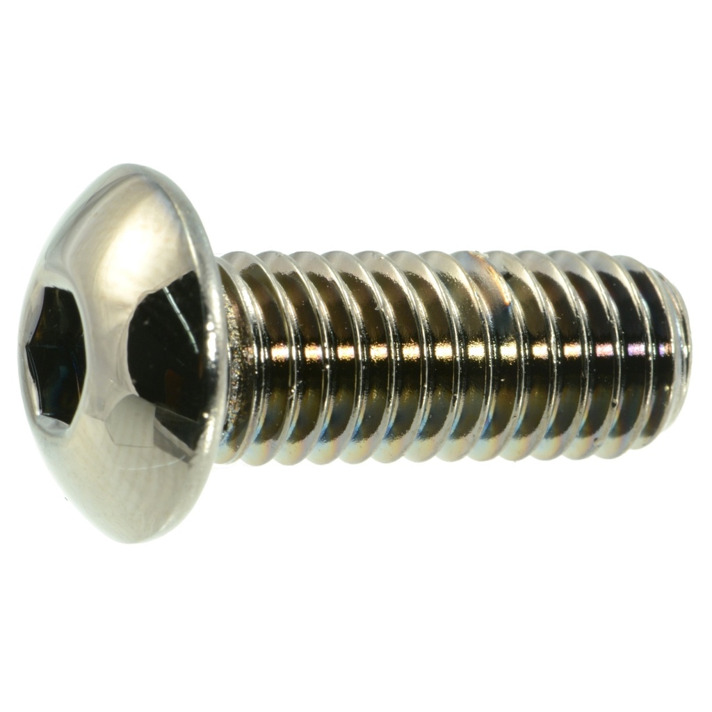 3/8-16 x 1 Button Sckt BChr