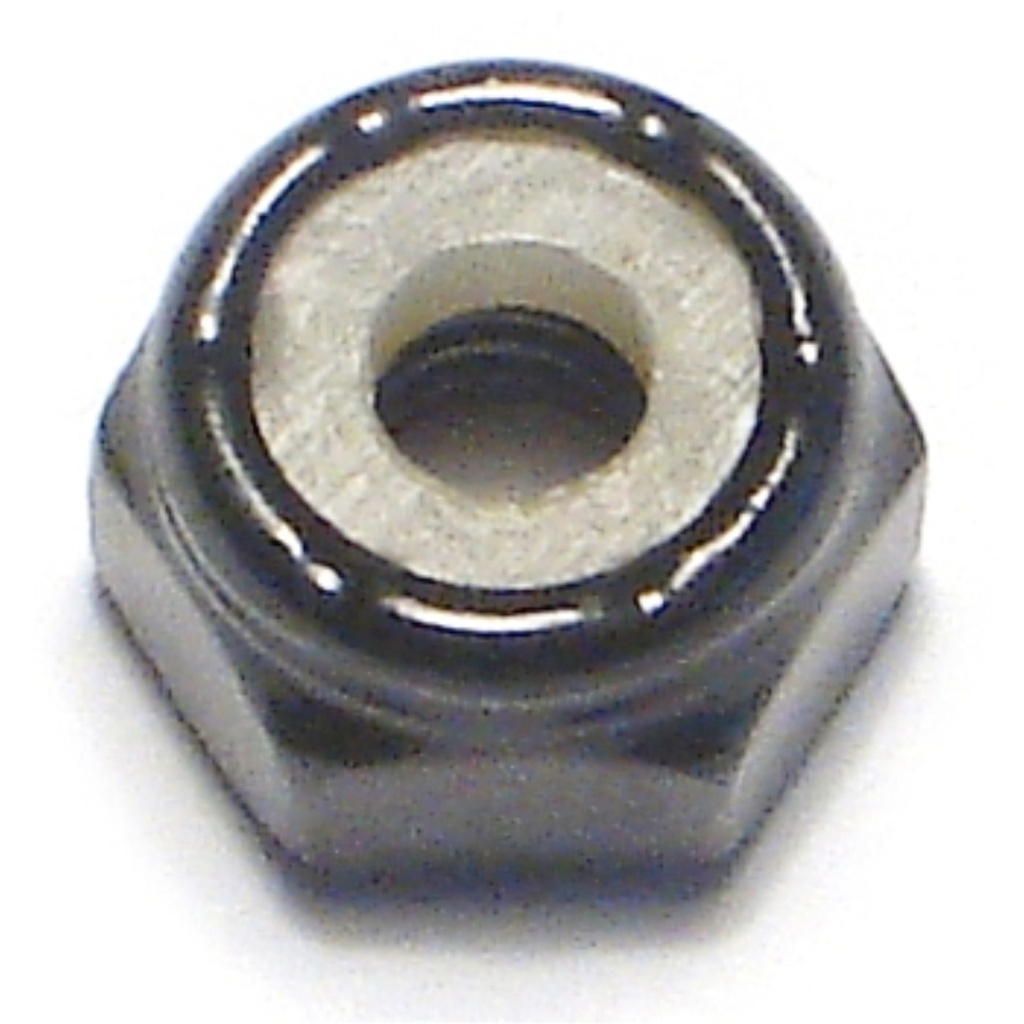 8-32 Lock Nut Black