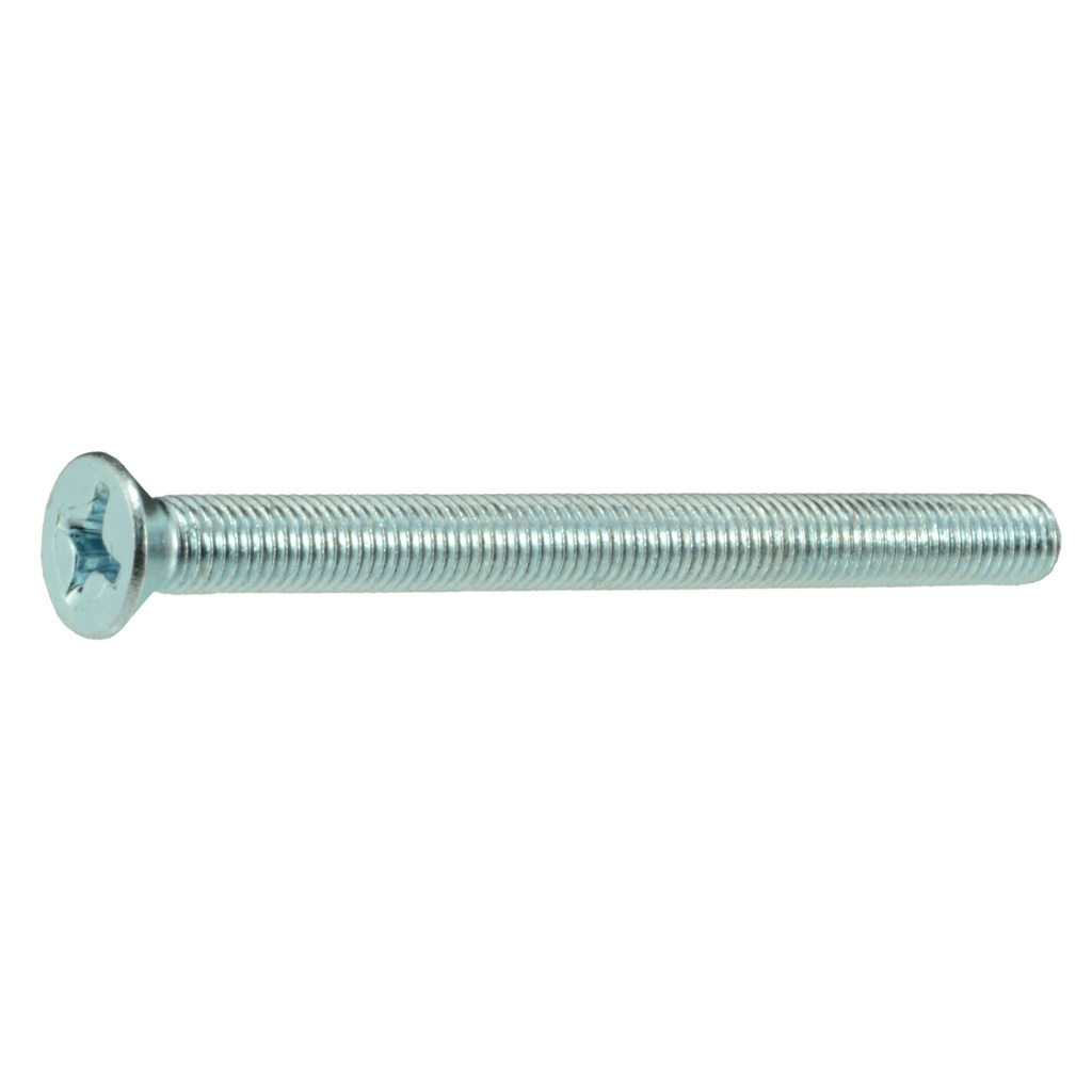 1/4-28 x 3 Ph Flat Mach Zn
