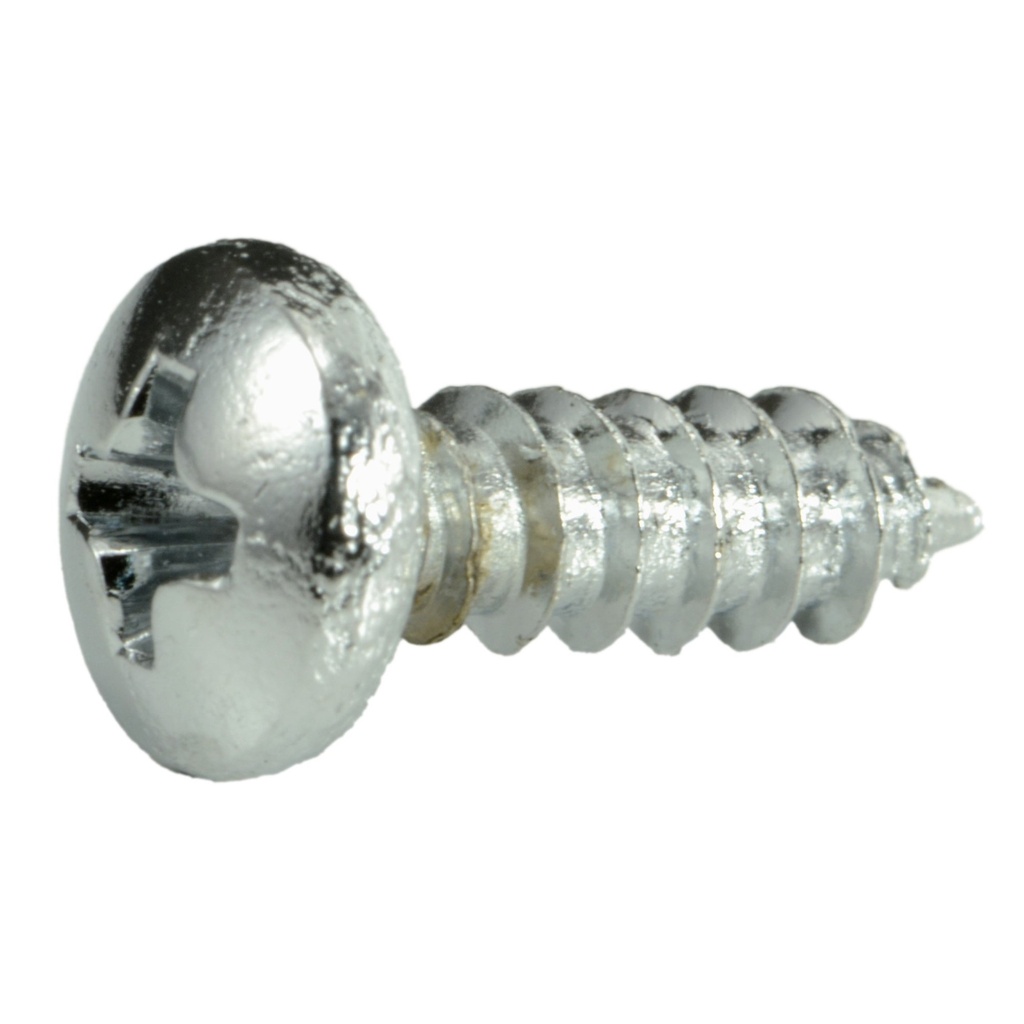 8 x 1/2 Ph Pn SMS Chrome