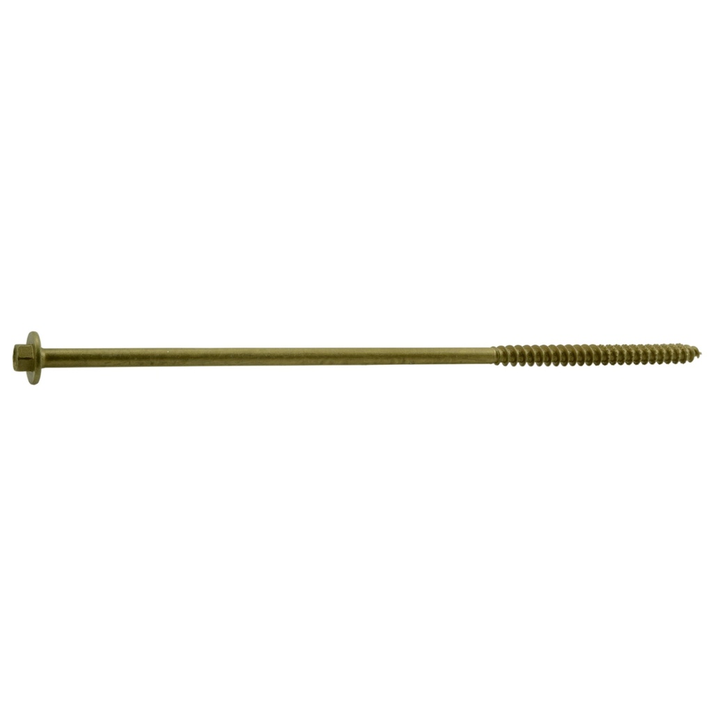 3/8 x 10Ldgr Brd Scr Tan