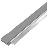 [21214473] 43301 36" Door Sweep White Aluminum and Vinyl Cinch Self-adhesive