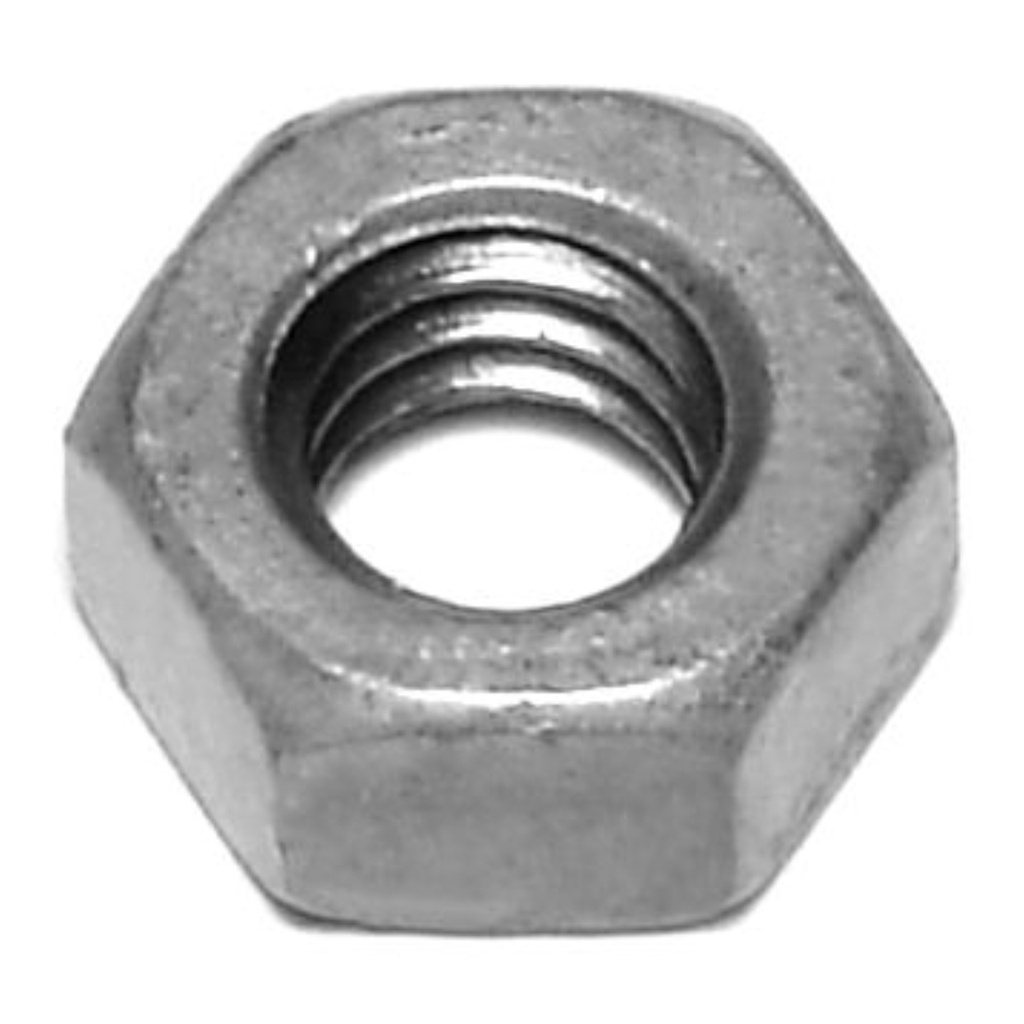 1/4-20 Fin Hex Nut HDG