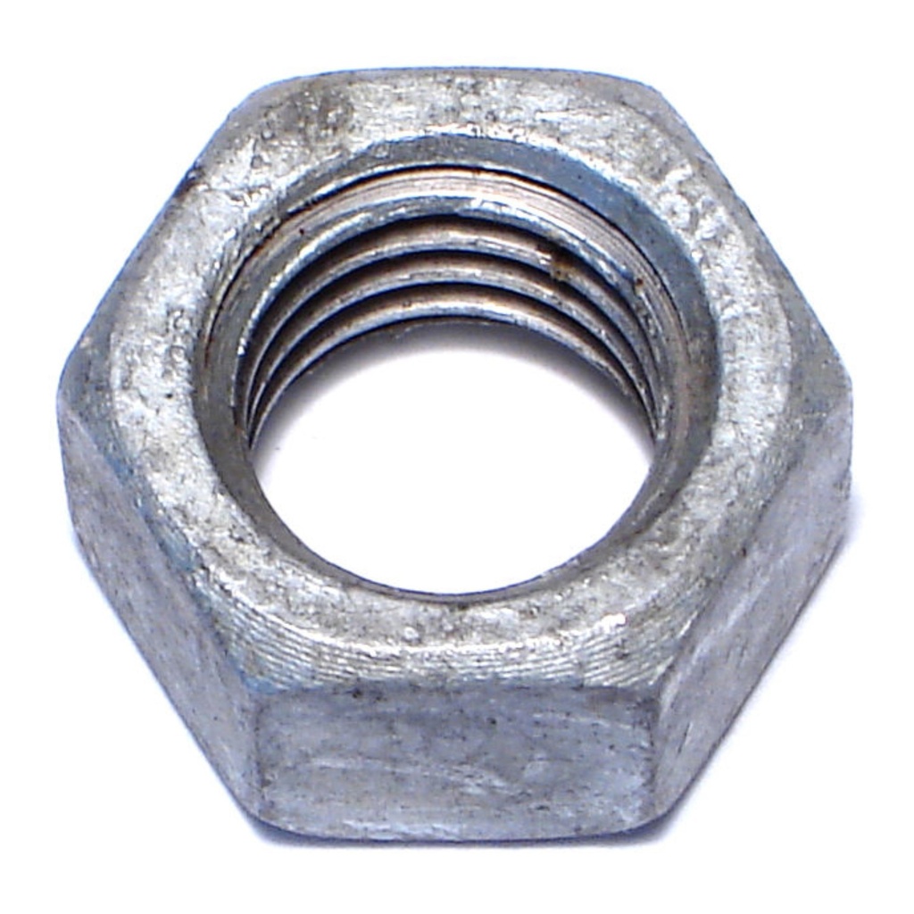 1/2-13 Fin Hex Nut HDG