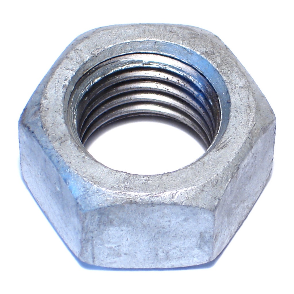 1-8 Fin Hex Nut HDG