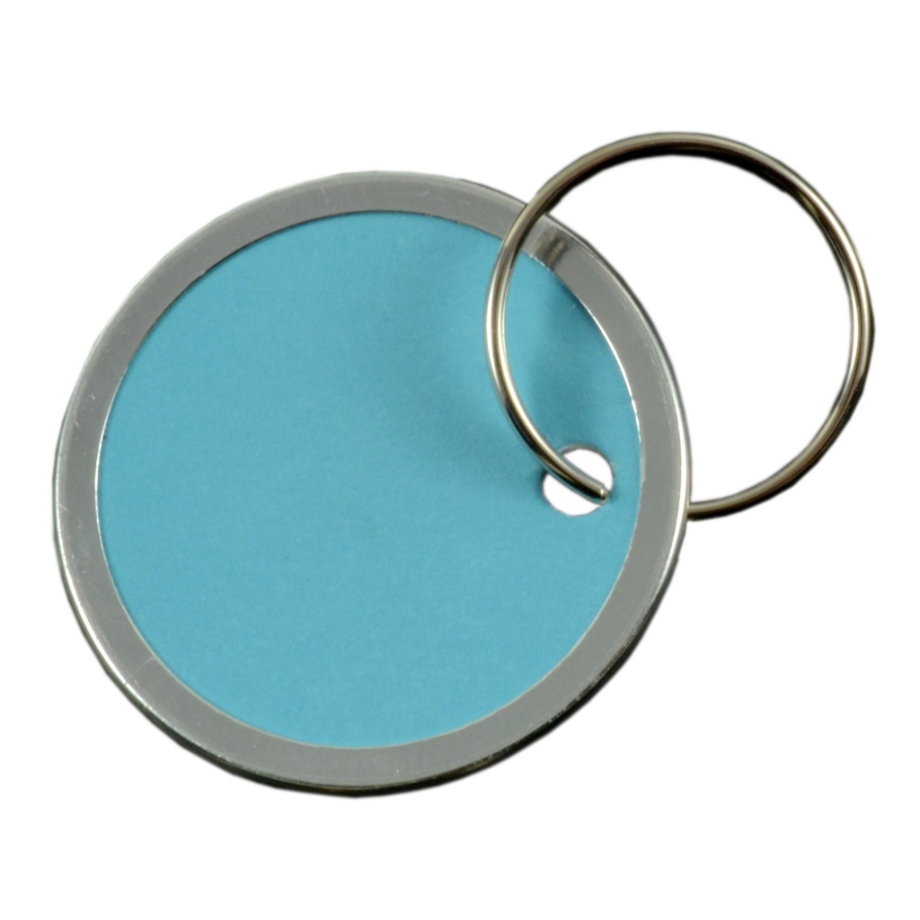 1-1/4 Blue Tag w/Ring