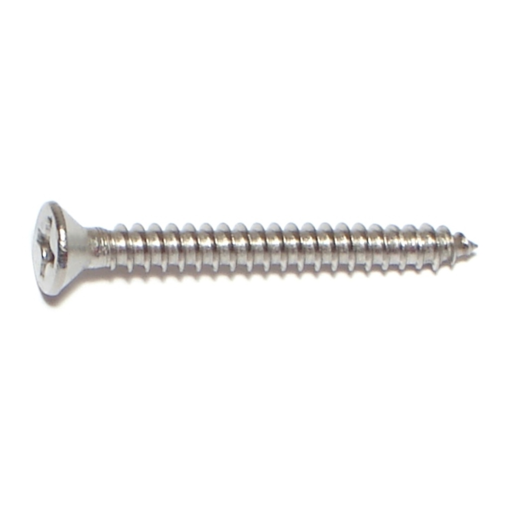 6 x 1-1/4 Ph Flat SMS SS