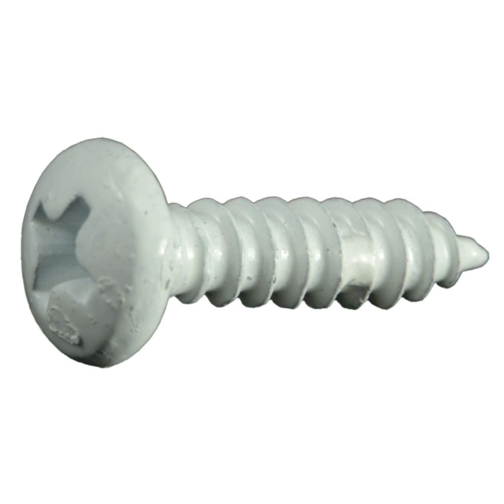 8 x 5/8 Ph Pn SMS White