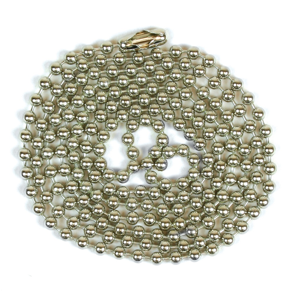 BEADED CHAIN#6 NPS3' W/CONN