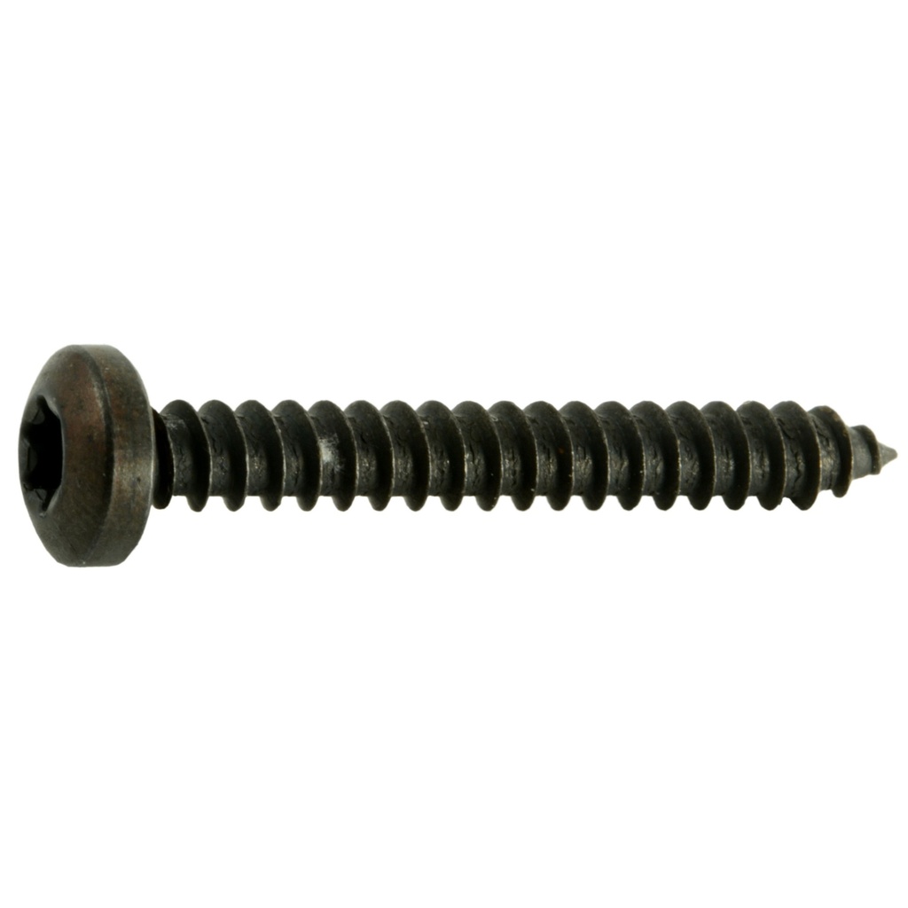 8 x 1-1/4 Star Pan SMS Blk