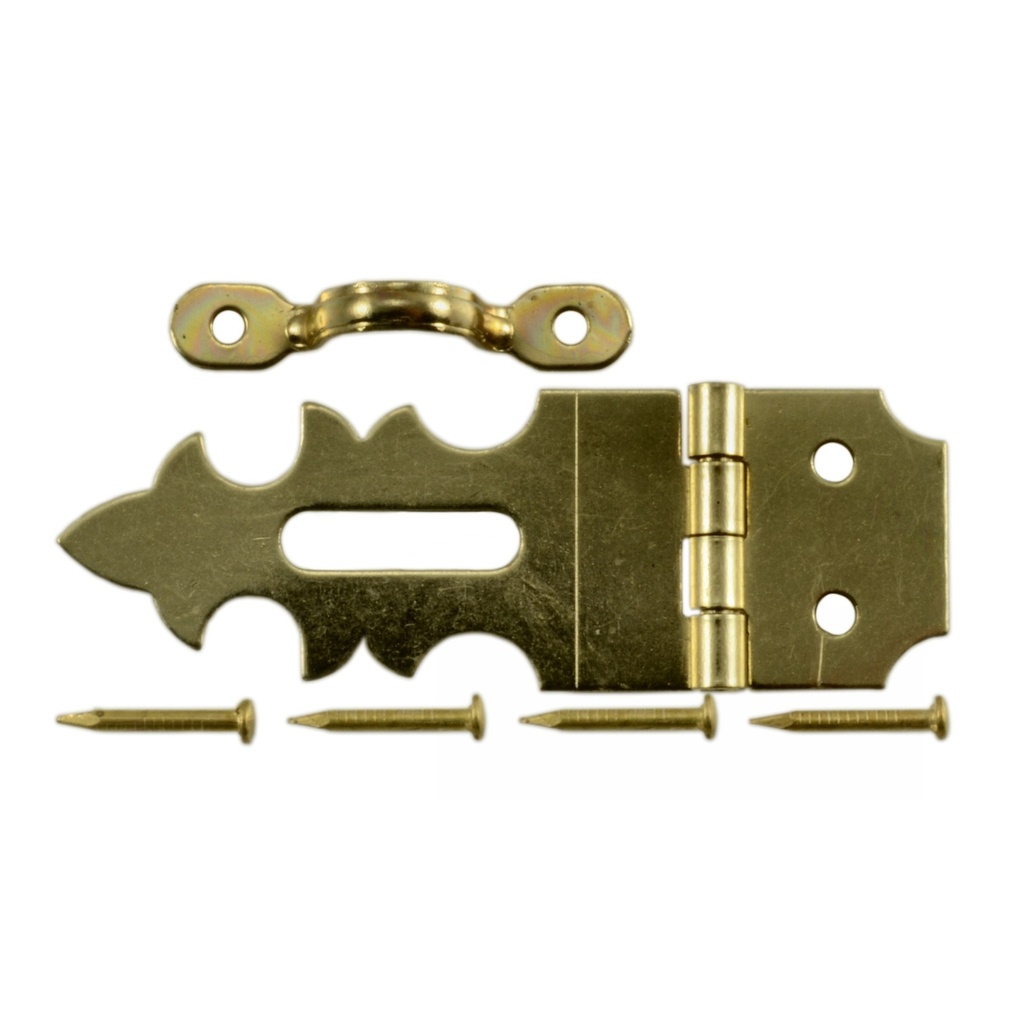 [MF37241] 5/8 x 1-7/8 Hasp Solid Brass
