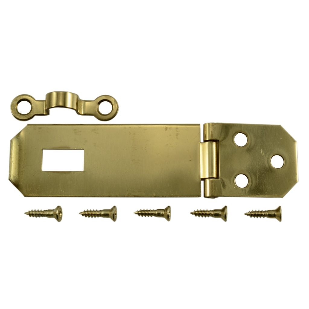 [MF37242] 1 x 3 Hasp Solid Brass