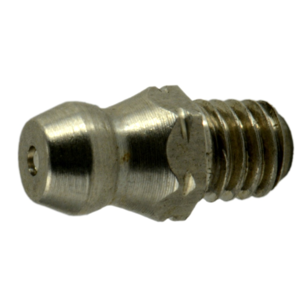 6mm Straight Grease Fittng SS