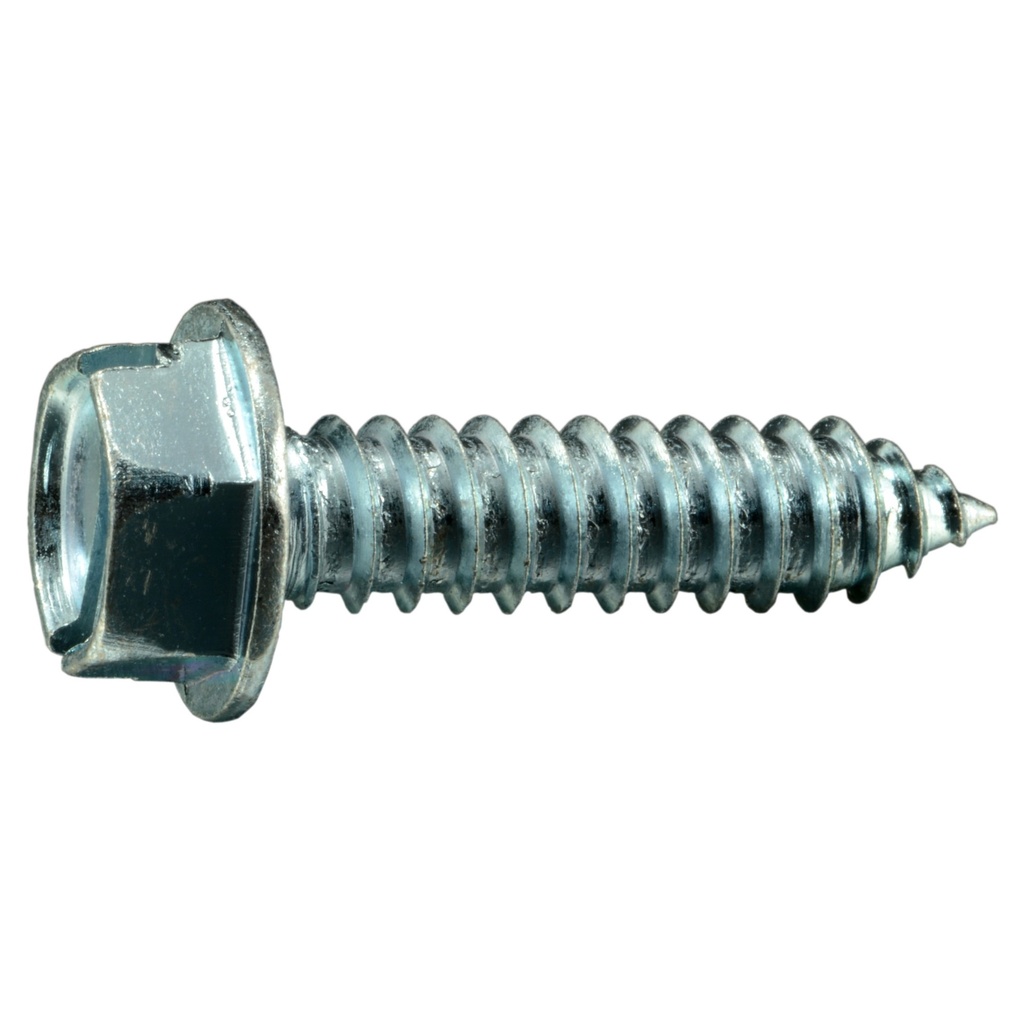 5/16 x 1-1/4 Sl Hex SMS Zn