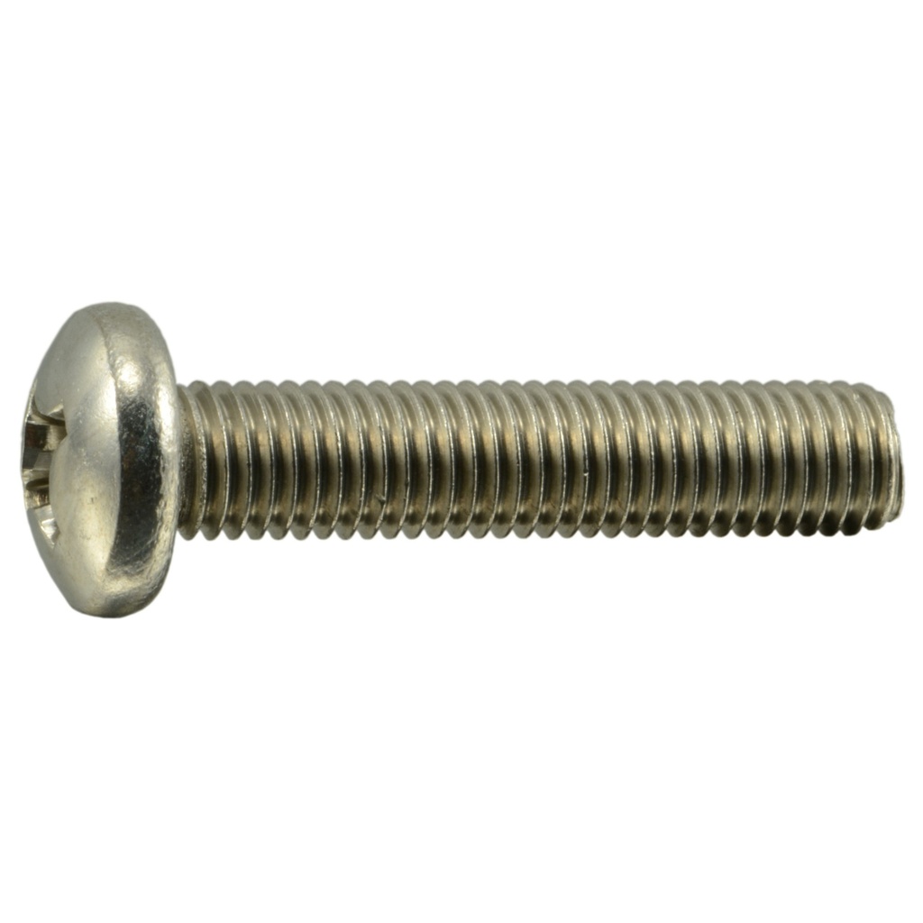 1/4-28 x 1-1/4 Ph Pn Mach Sc SS