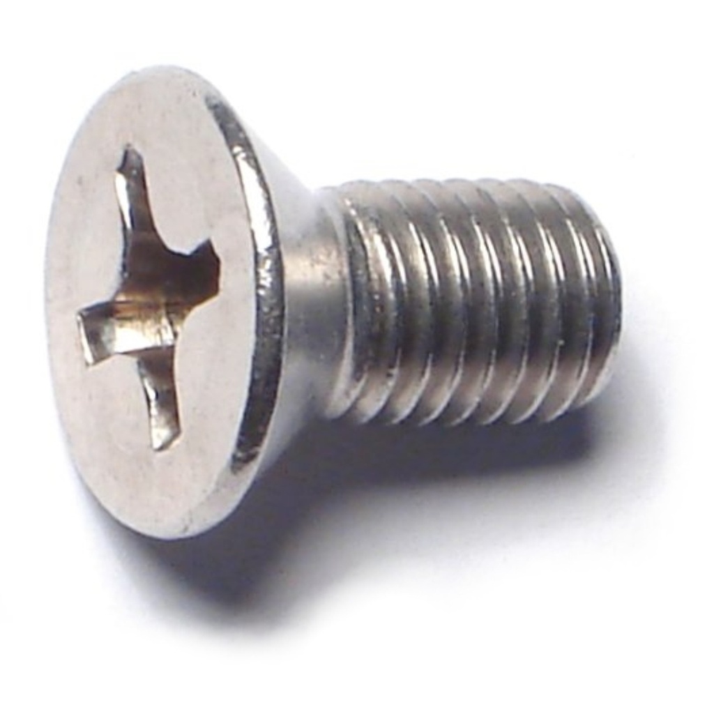 1/4-28 x 1/2 Ph Fl Mach Sc SS
