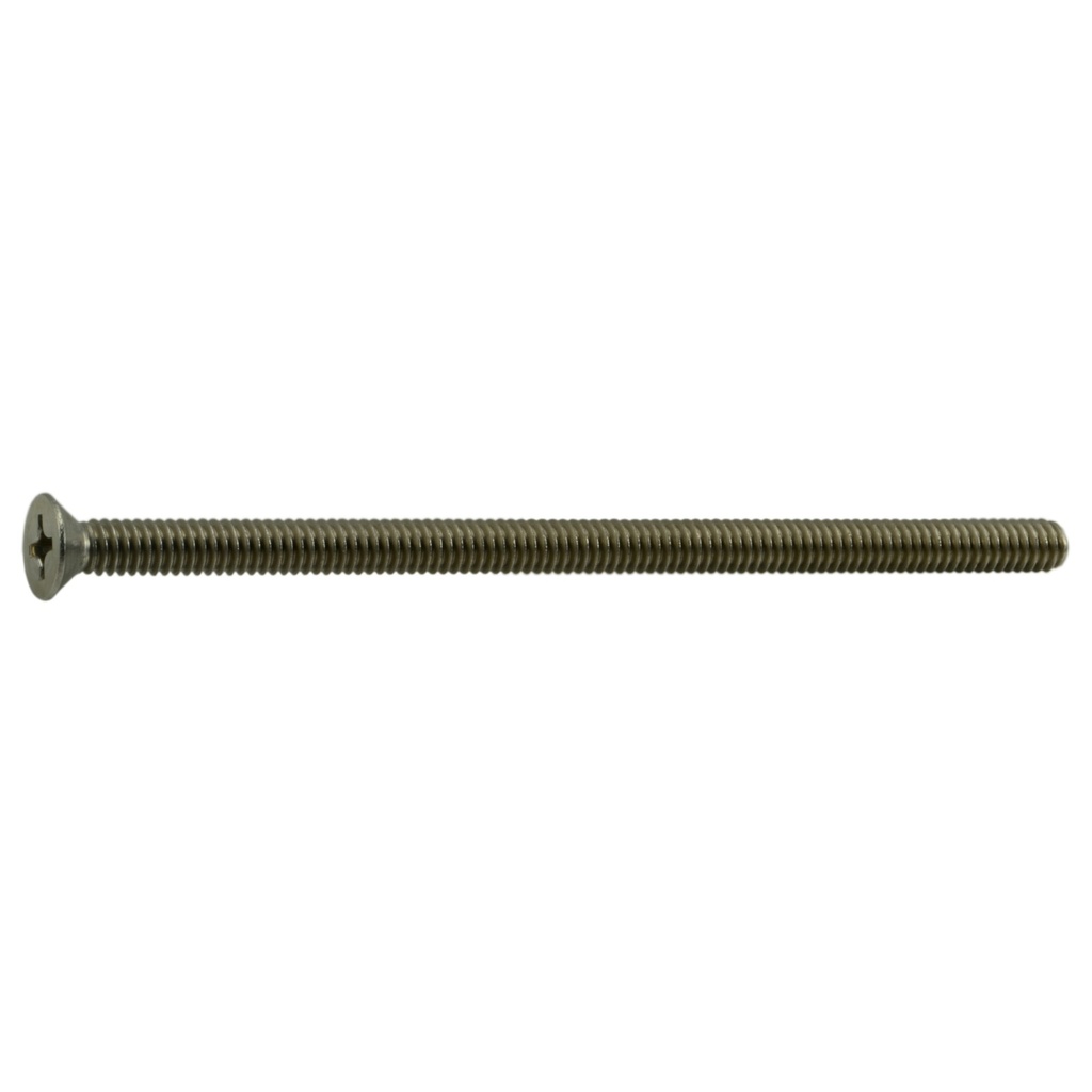 1/4-20 x 5 Ph Fl Mach Sc SS