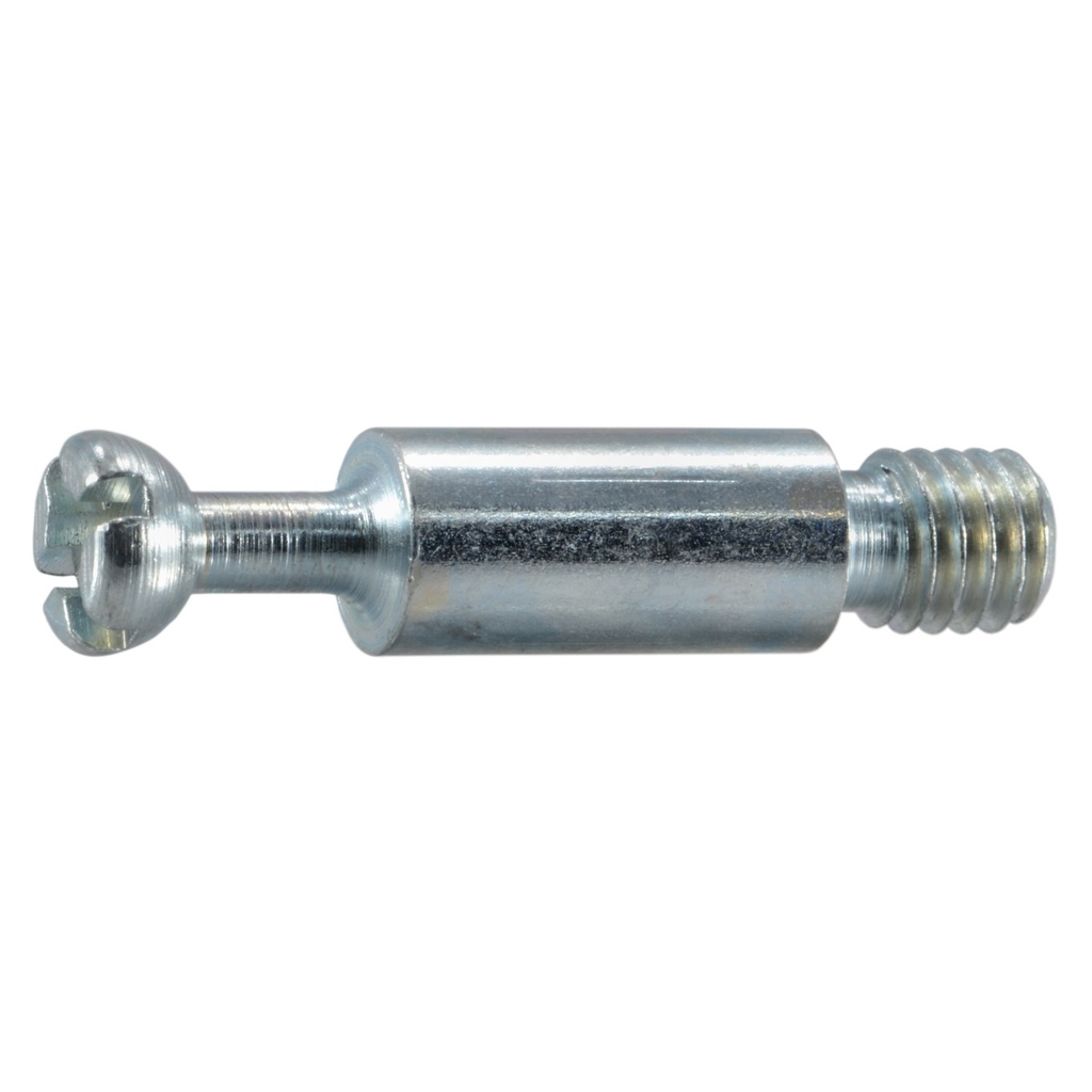 6mm-1.0 x 32mm MS Conn Dowel Zn