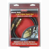Durable 5' Lp Gas Supply Hose for Reliable Outdoor Cooking.