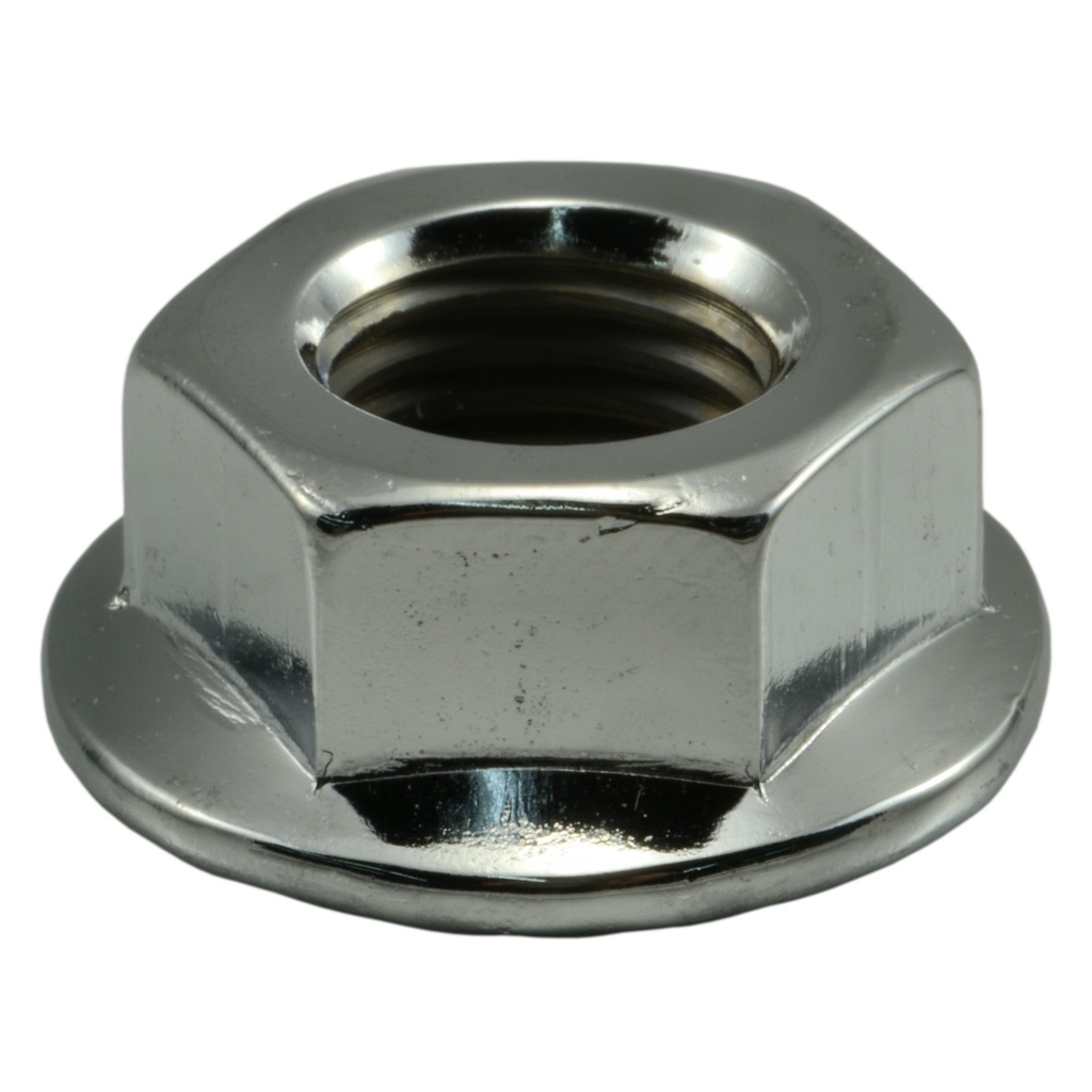 7/16-20 Flange Nut Chrm