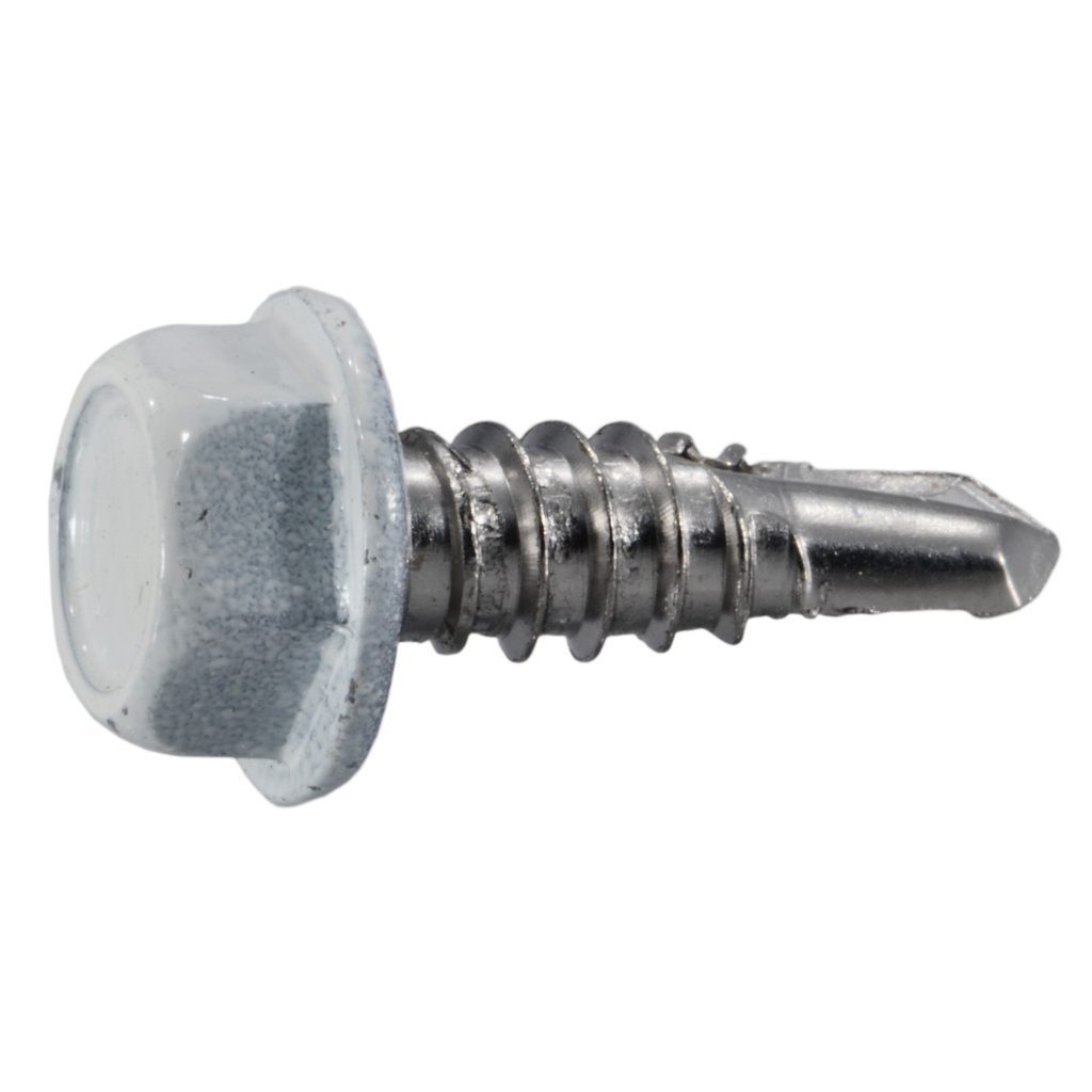 14 x 3/4 Hex SDS White SS