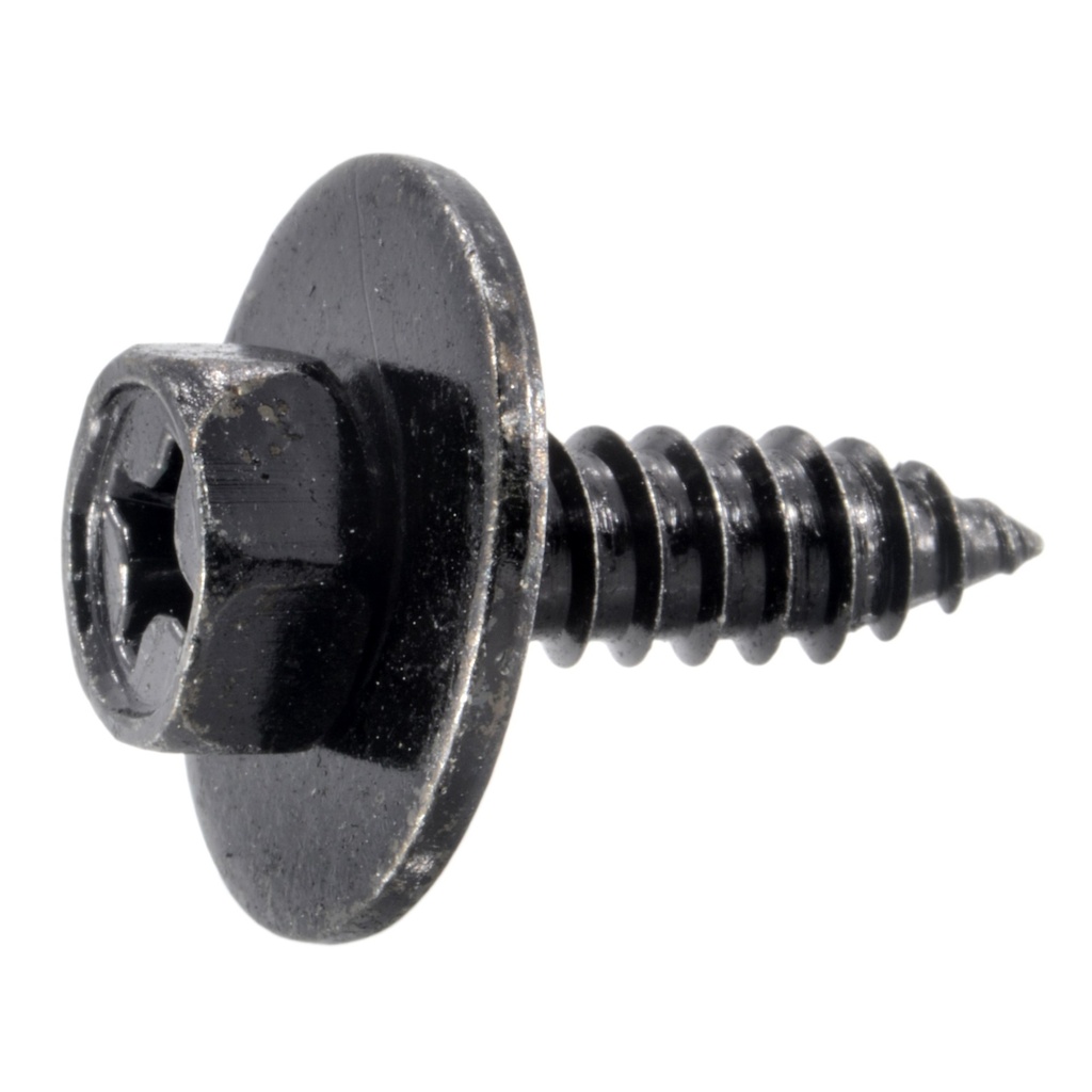 6.3x20mm 20mm Hex Wash SMS Blk