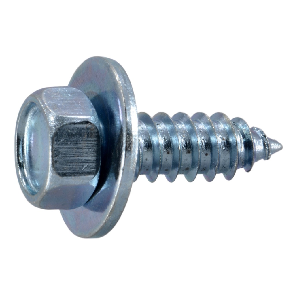 14 x 3/4" 5/8 Hex Wash SMS Zn