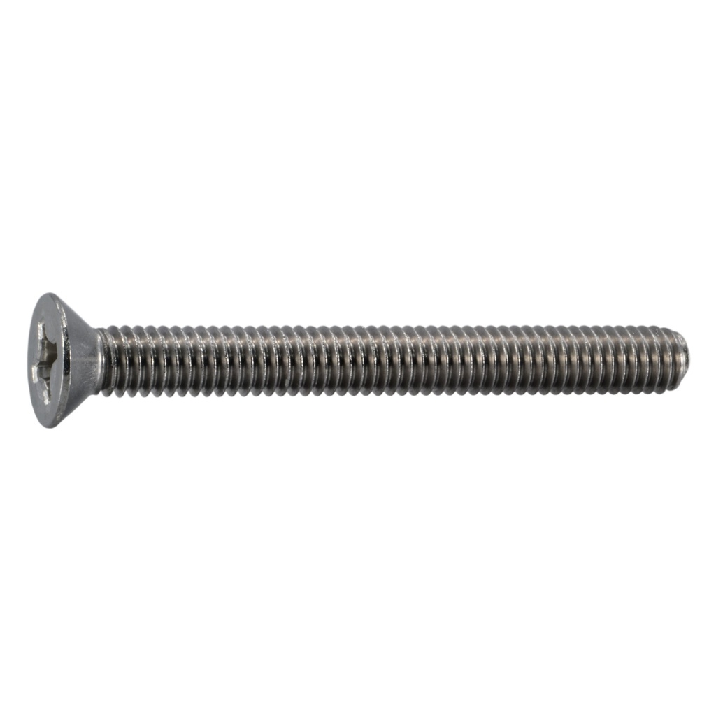 5/16-18 x 3 Ph Fl Mach Sc SS