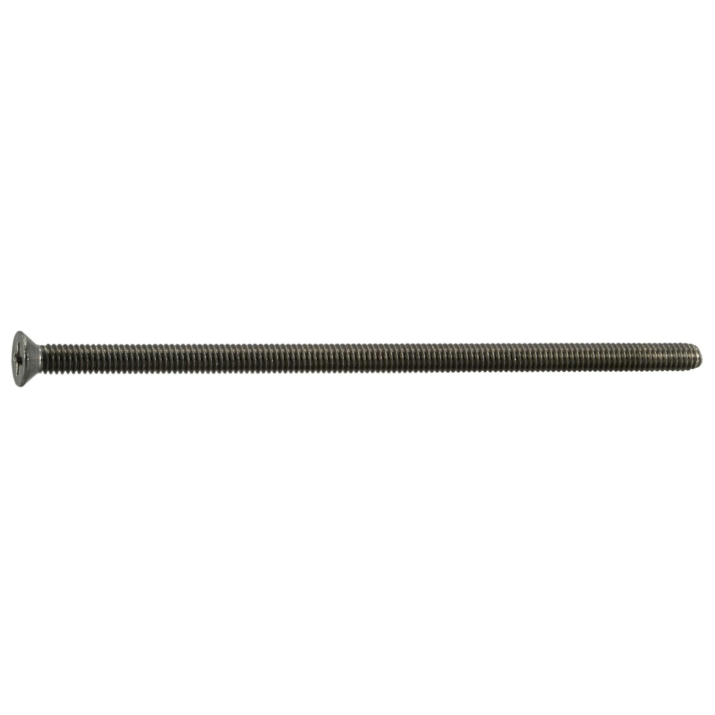 8-32 x 4 Ph Flat Mach SS